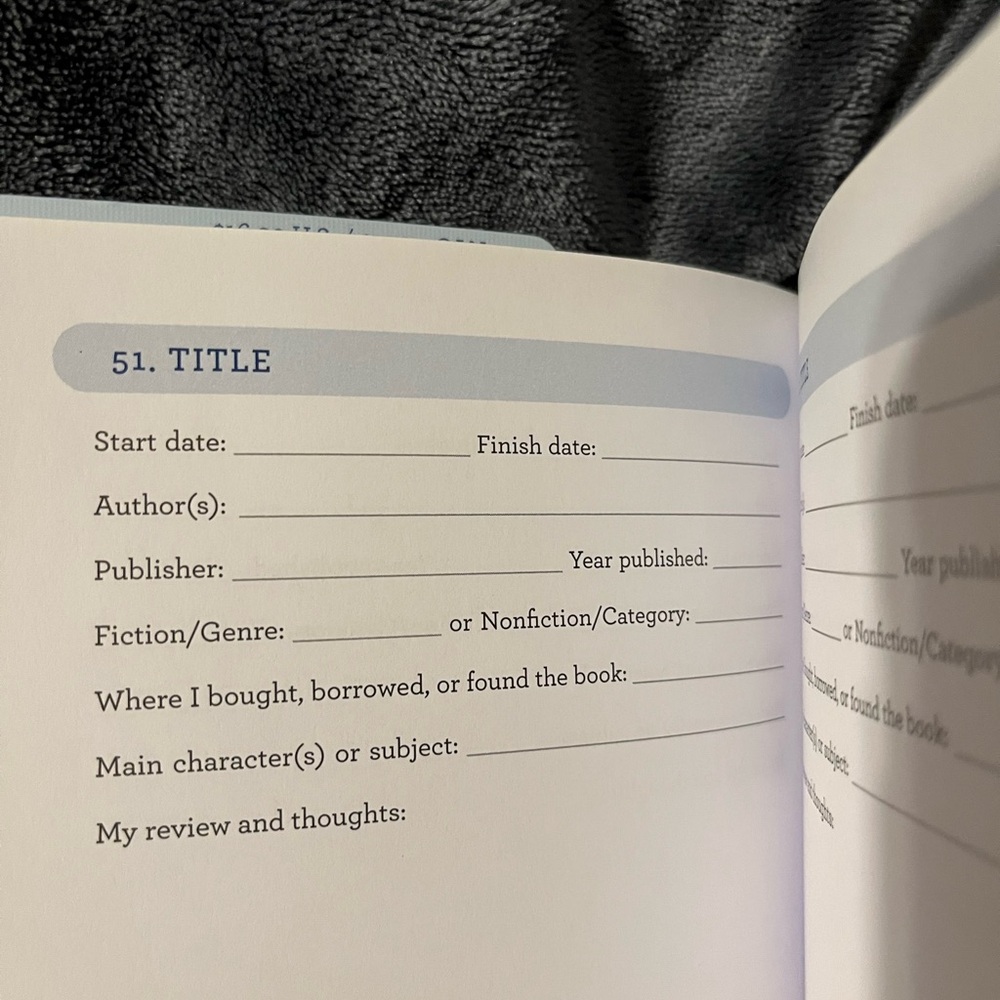 My book journal - Picture 7 of 9